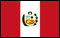 Flagge von Peru