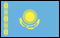 Flagge von Kasachstan