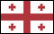 Flagge von Georgien