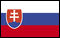 Flagge von Slowakische Republik