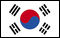 Flagge von Republik Korea