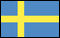 Flagge von Schweden