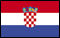 Flagge von Kroatien
