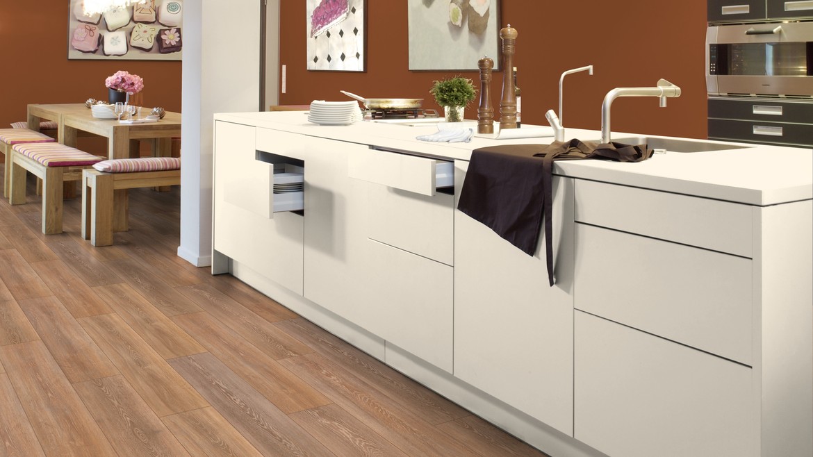 Laminat Stirling Oak Medium (D 2805) der Kollektion KRONOTEX EXQUISIT