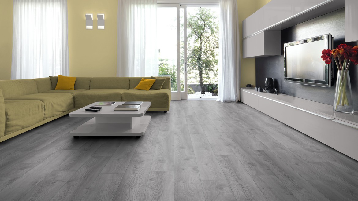 Makro Oak light grey (D 3670) décor of the KRONOTEX MAMMUT collection