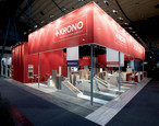 The stand of the SWISS KRONO GROUP at DOMOTEX 2014
