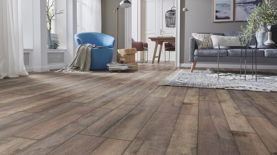 Laminat Strand Eiche (D 4998) der Kollektion KRONOTEX MEGA PLUS