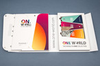 Colour fans, a catalogue and décor overview cards facilitate the work of these creative professionals.